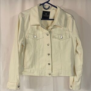 Bagatelle Women's Off-White Denim Jacket